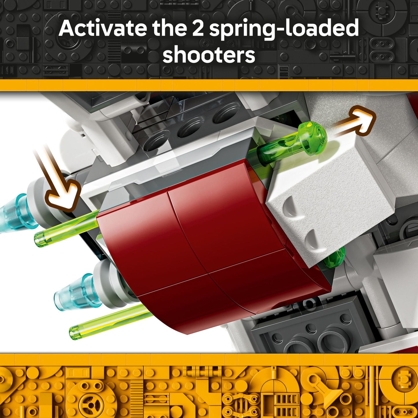LEGO Star Wars: The Clone Wars Ahsoka's Jedi Interceptor Spaceship Building Toy - Kids Star