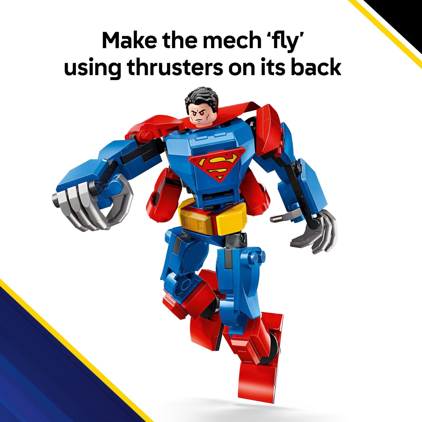 LEGO DC Superman Mech vs. Lex Luthor Building Toy - Superman Toy for Kids, Boys and Girls,
