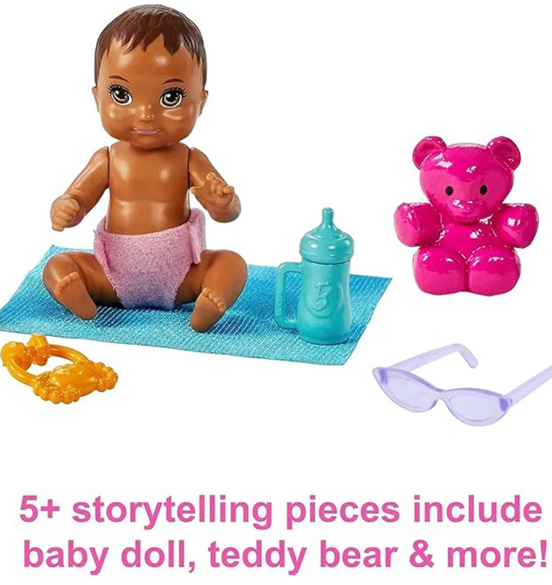 Barbie Skipper Babysitters Inc Playset with Brunette Doll