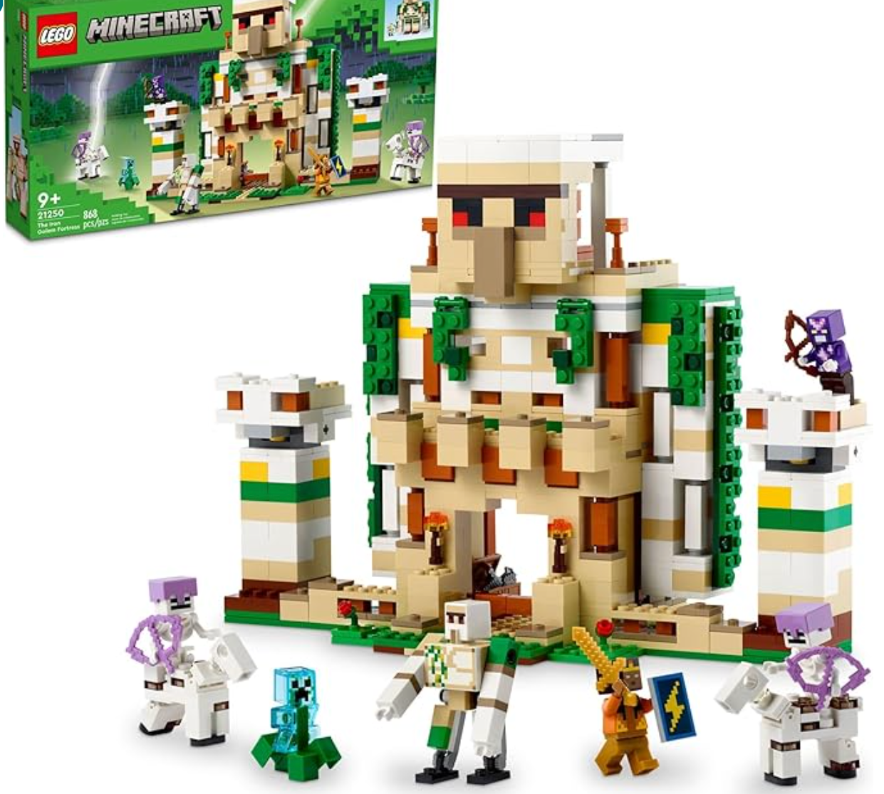 LEGO Minecraft The Iron Golem Fortress 21250