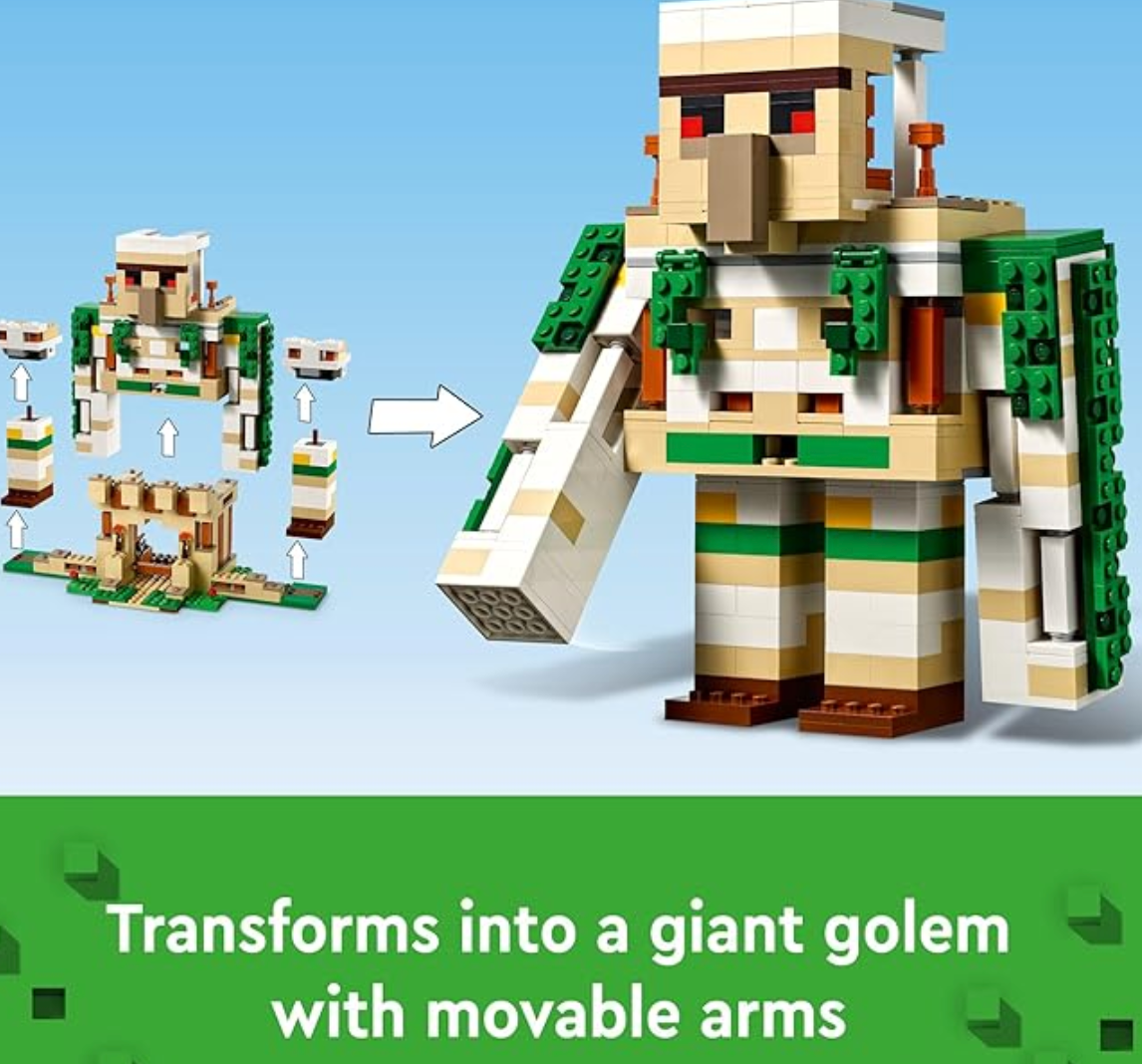LEGO Minecraft The Iron Golem Fortress 21250