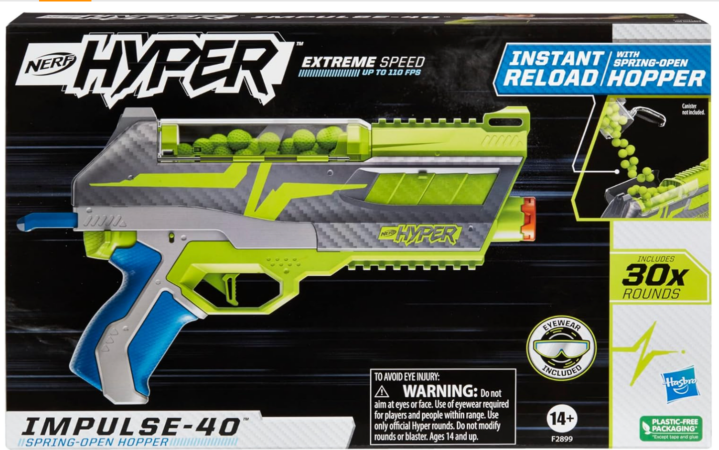 NERF Hyper Impulse-40 Blaster