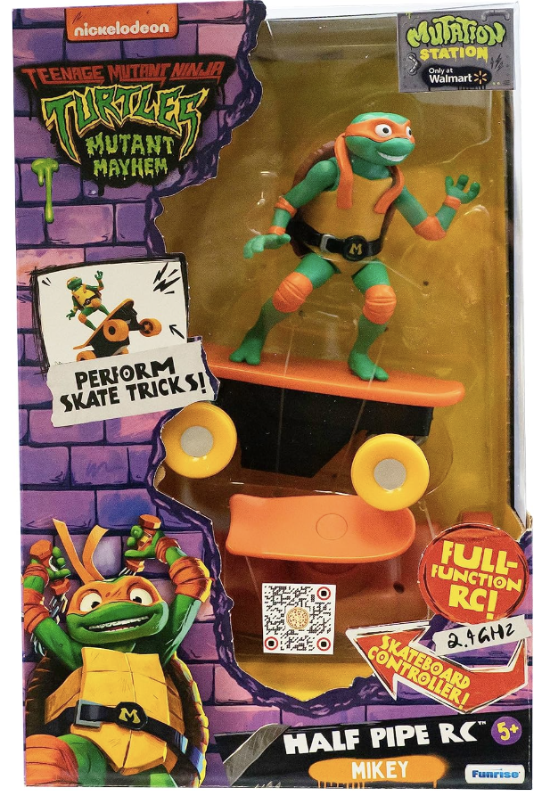 Teenage Mutant Ninja Turtle Michelangelo Half Pipe RC Vehicle