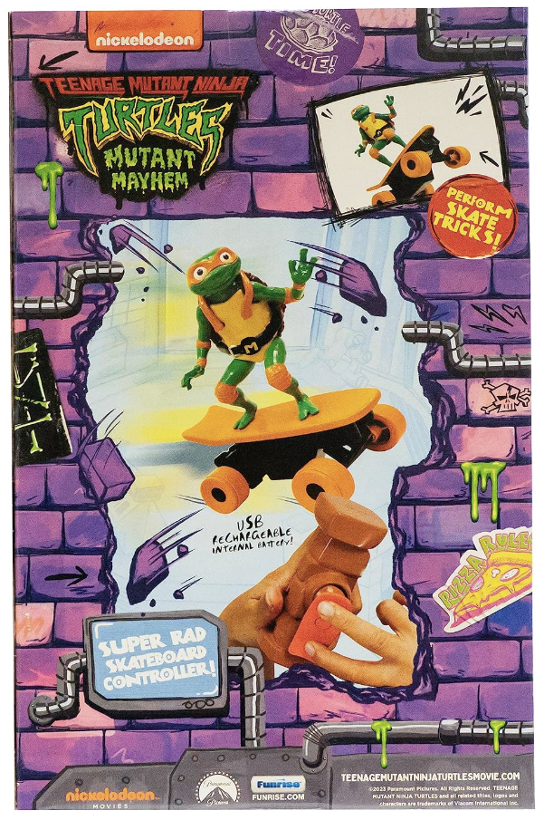 Teenage Mutant Ninja Turtle Michelangelo Half Pipe RC Vehicle