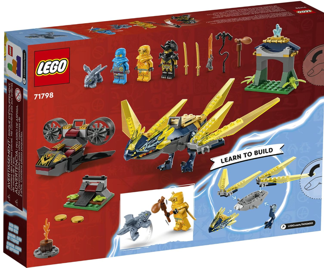 LEGO NINJAGO NYA and Arin’s Baby Dragon Battle 71798