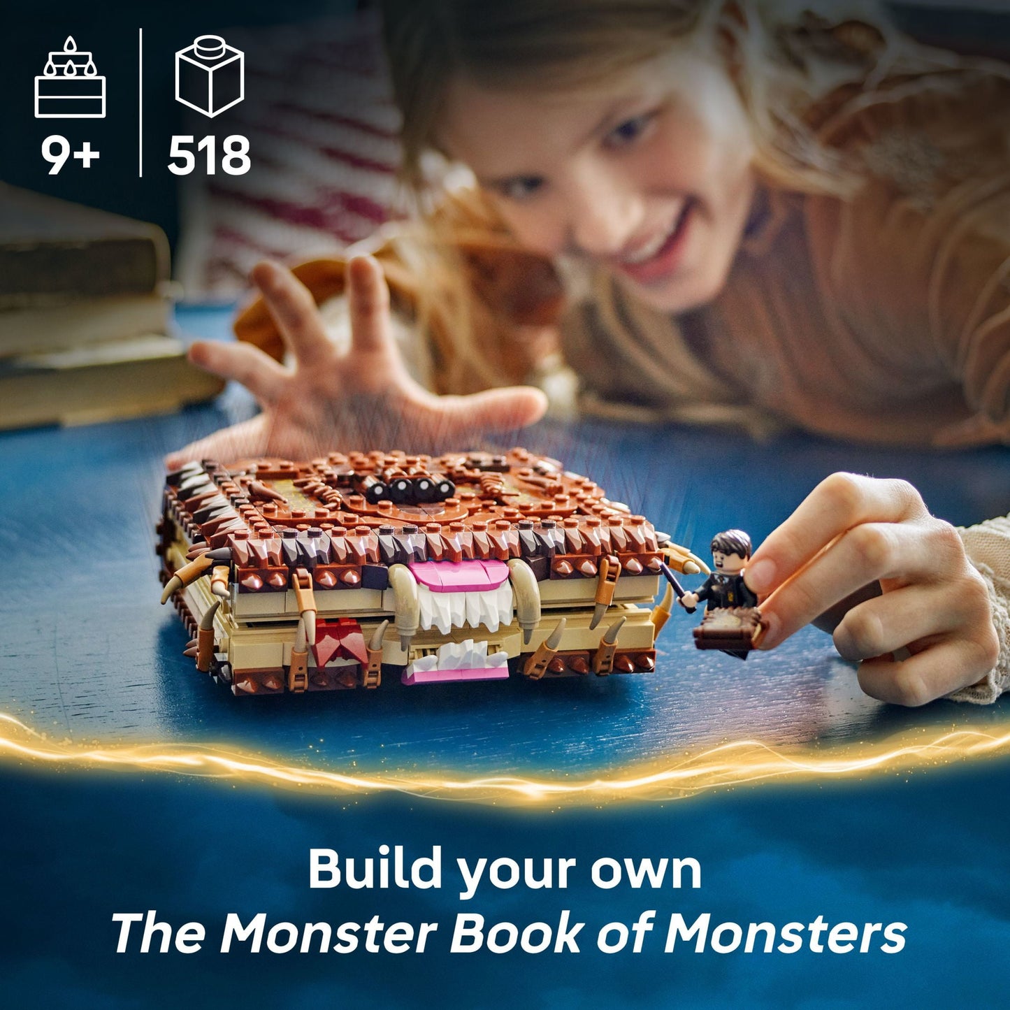 LEGO Harry Potter Chomping Monster Book of Monsters Toy
