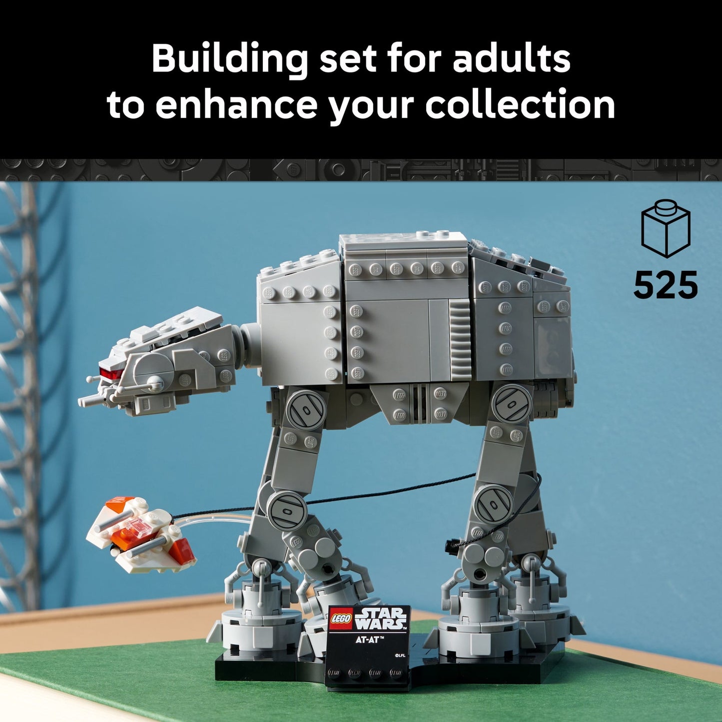 LEGO Star Wars AT-AT Walker Building Set for Adults, Ages 18+ - Collectible & Room Decor for