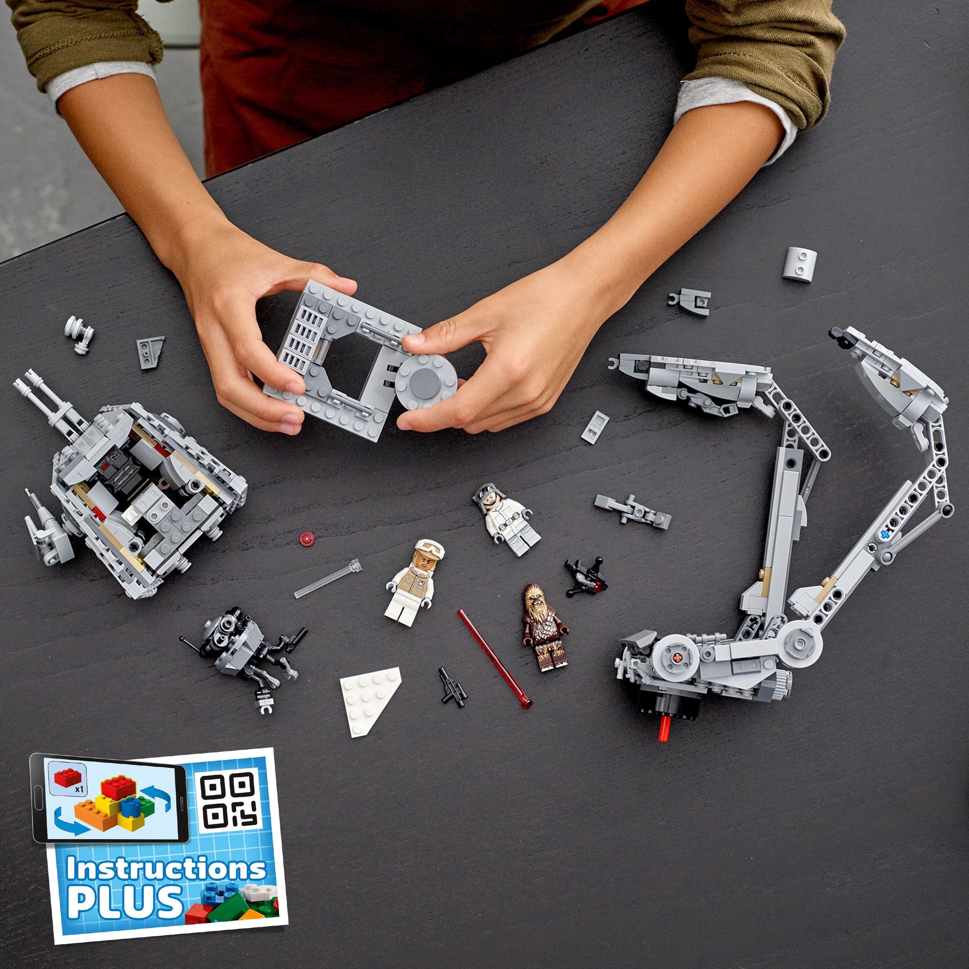 LEGO 75322 Star Wars Hoth AT-ST 75322 Toy Building Kit (586 Pieces)