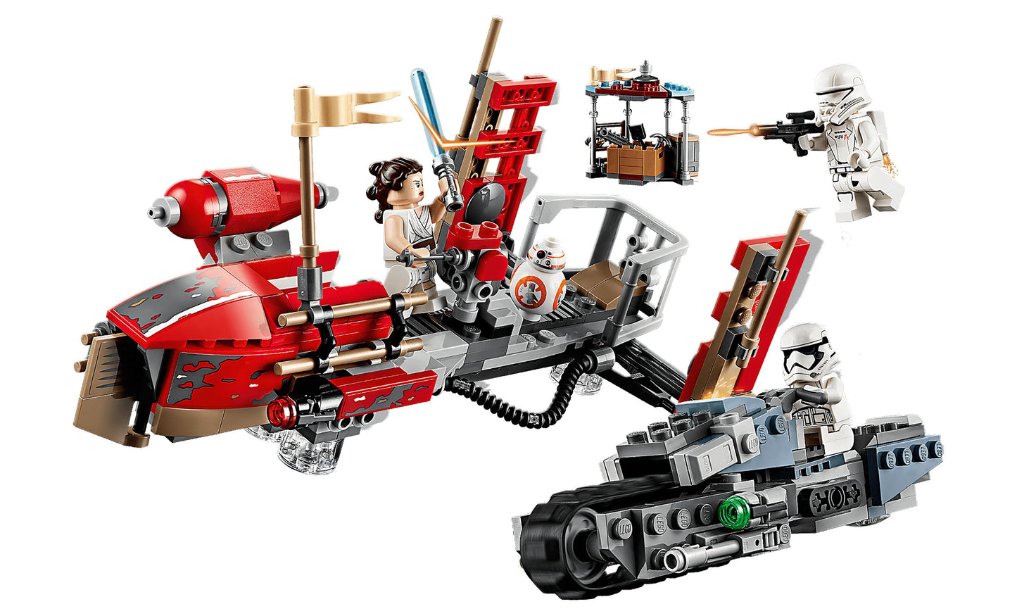 LEGO Star Wars: The Rise of Skywalker Pasaana Speeder Chase 75250
