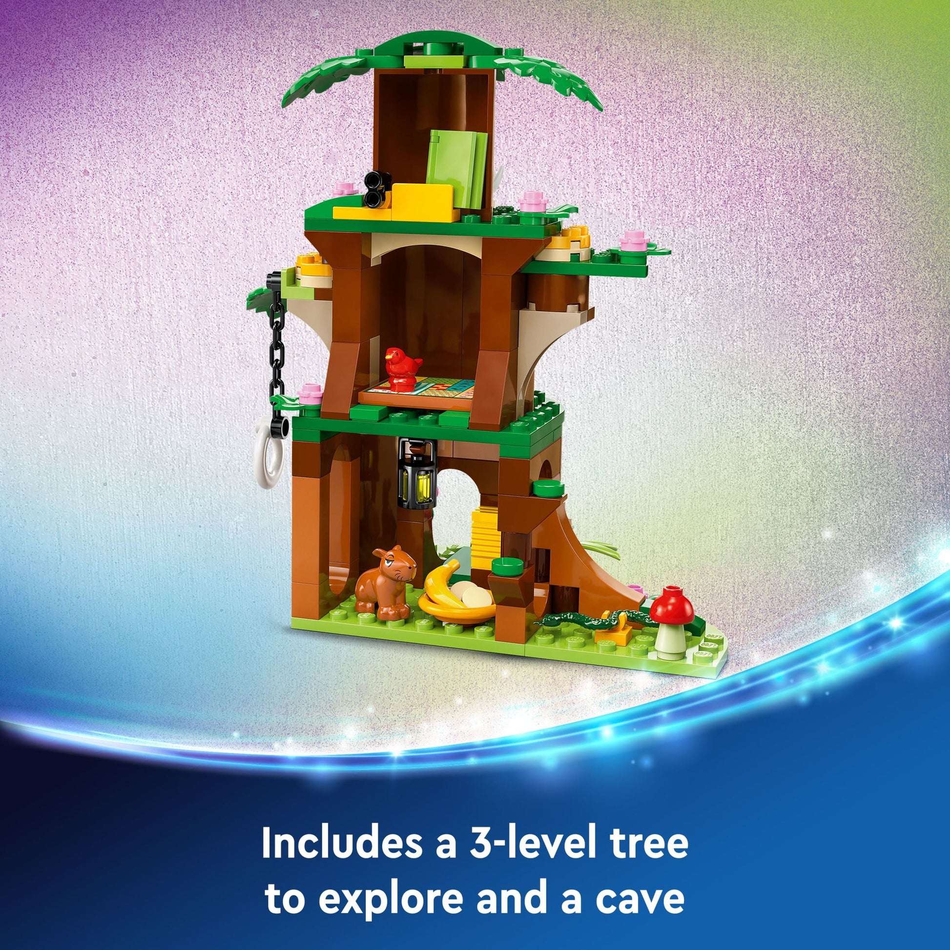 LEGO Disney Encanto Antonio’s Animal Sanctuary, Building Toy for Kids with Mirabel Character,