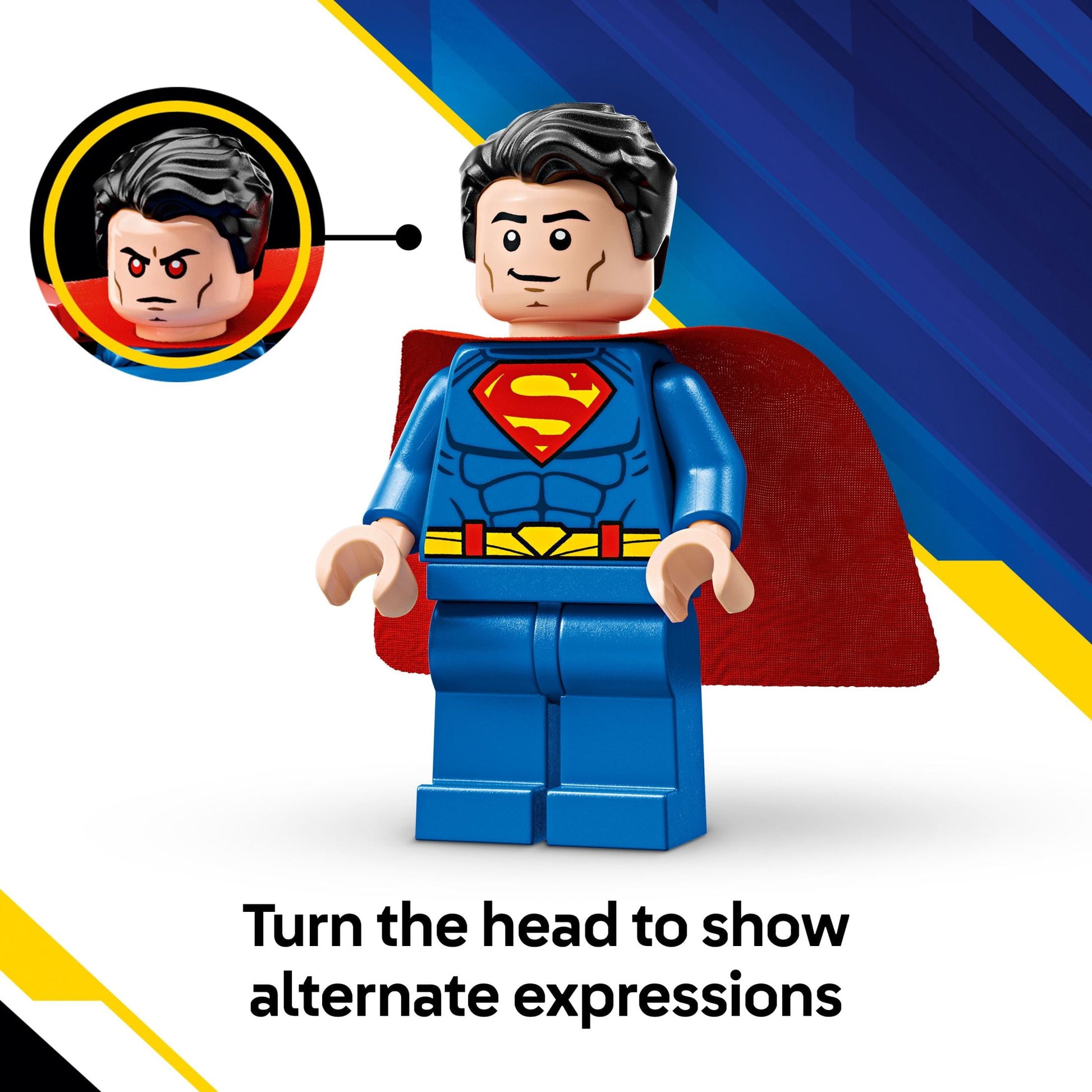 LEGO DC Superman Mech vs. Lex Luthor Building Toy - Superman Toy for Kids, Boys and Girls,
