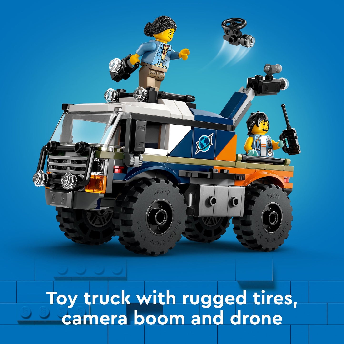 LEGO City Jungle Explorer Off-Road Truck Building Toys