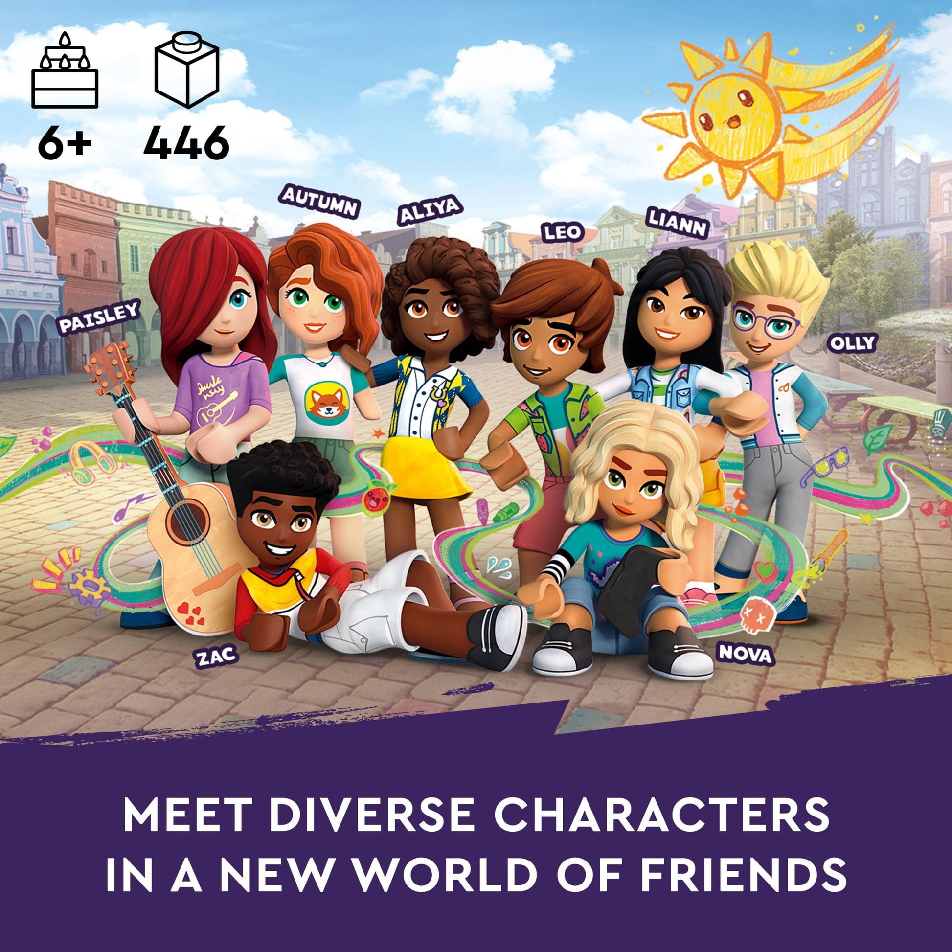LEGO Friends Newsroom Van 41749 Building Toy Set, Creative Fun for Ages 6+, includes