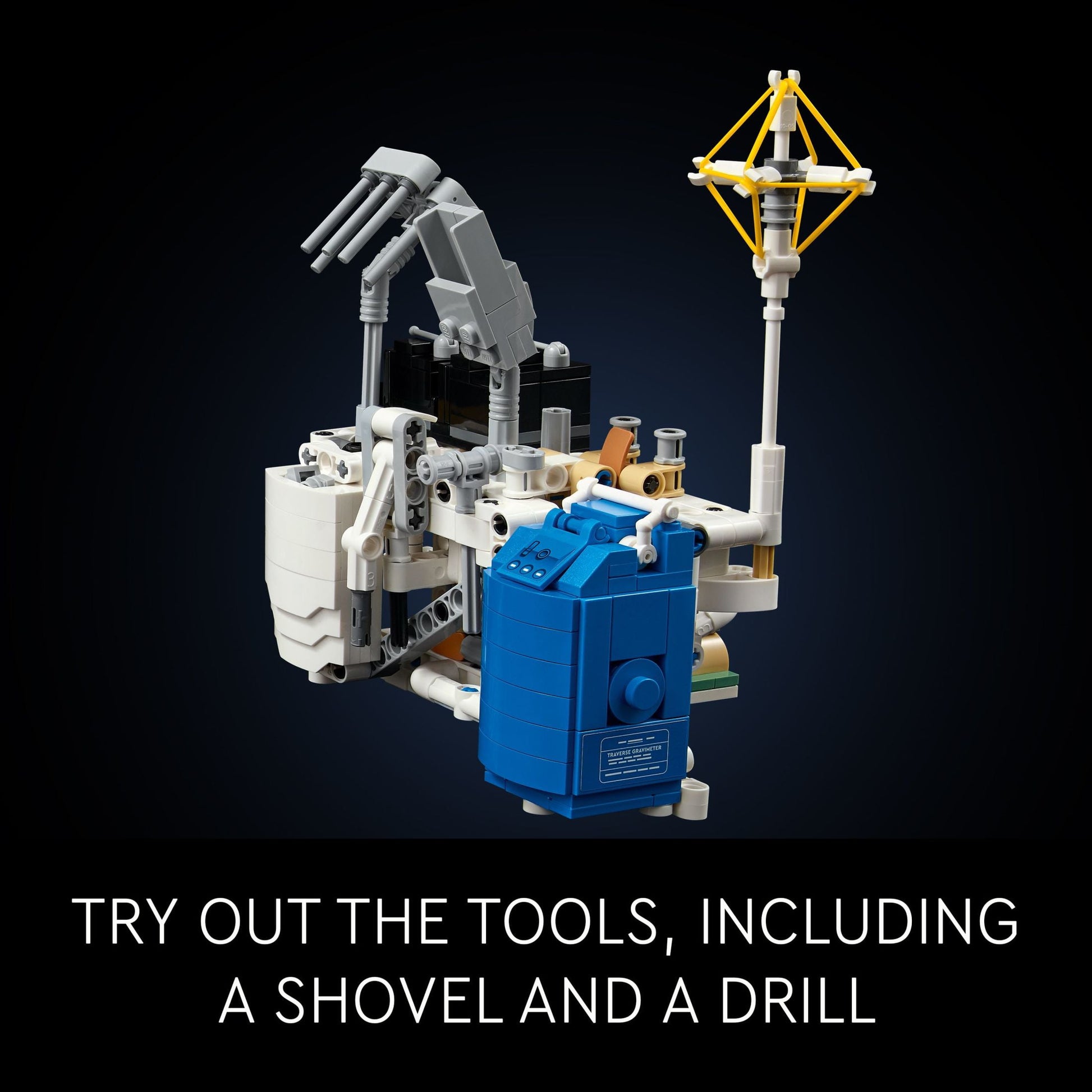 LEGO Technic NASA Apollo Lunar Roving Vehicle – LRV, Space Rover NASA Model for Adults,