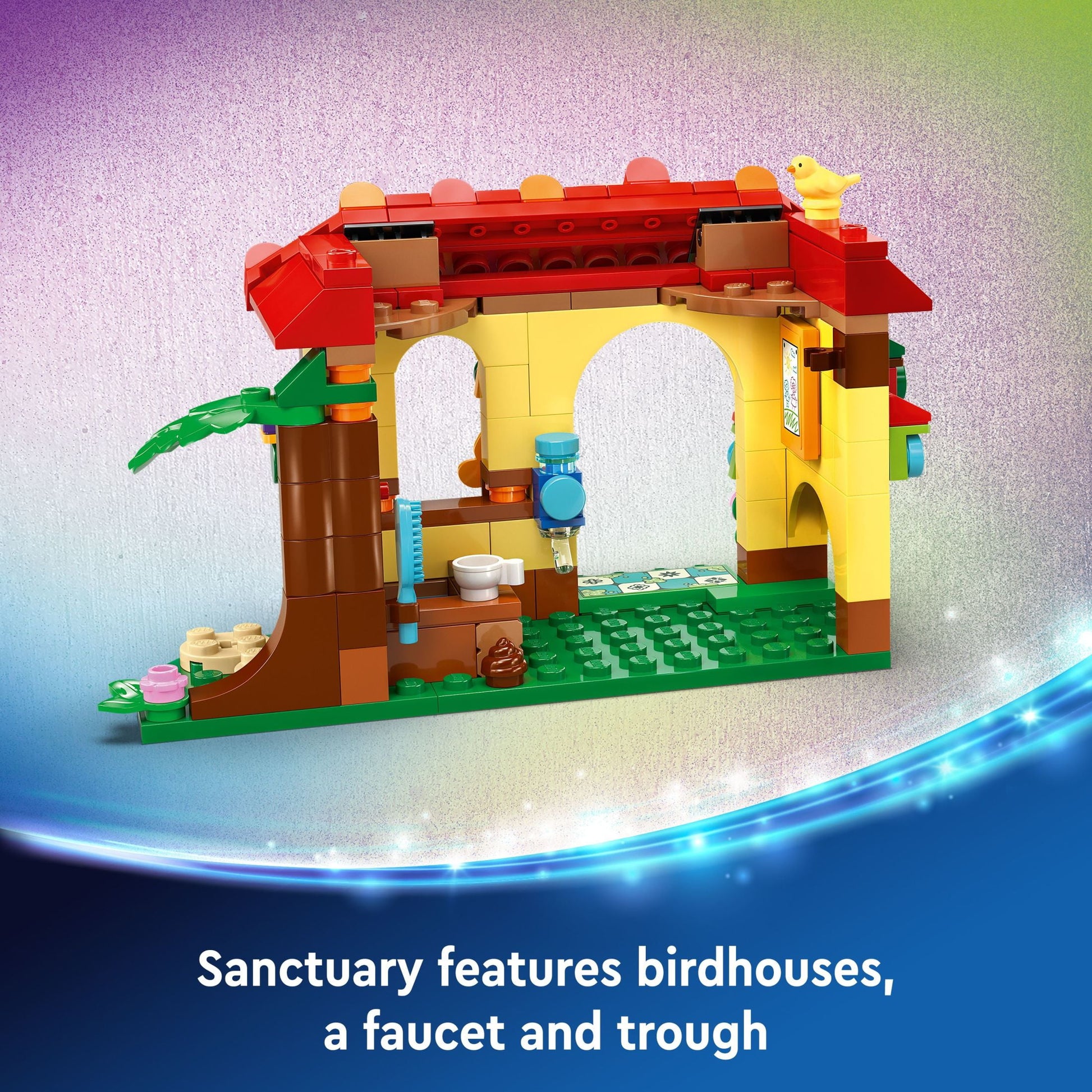 LEGO Disney Encanto Antonio’s Animal Sanctuary, Building Toy for Kids with Mirabel Character,