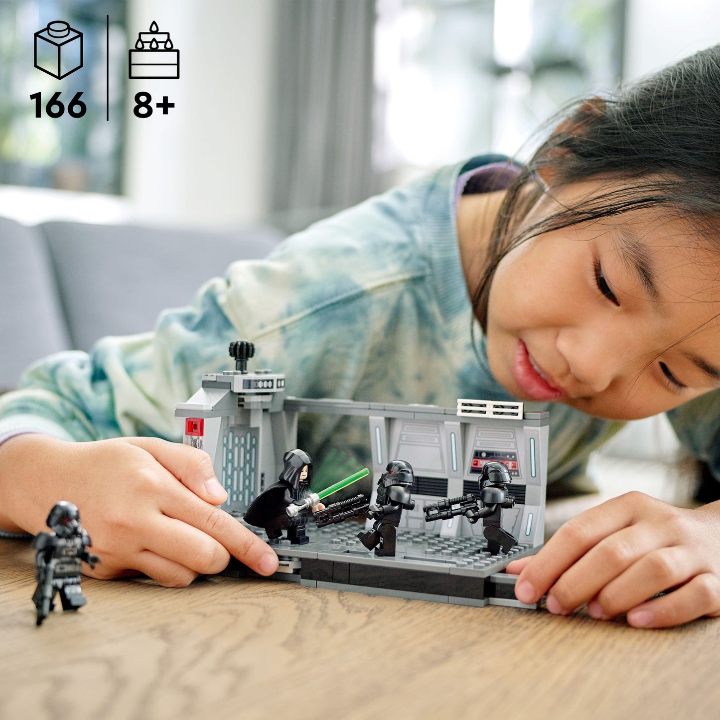 LEGO® Star Wars Dark Trooper Attack 75324 Building Kit, (166 Pieces)