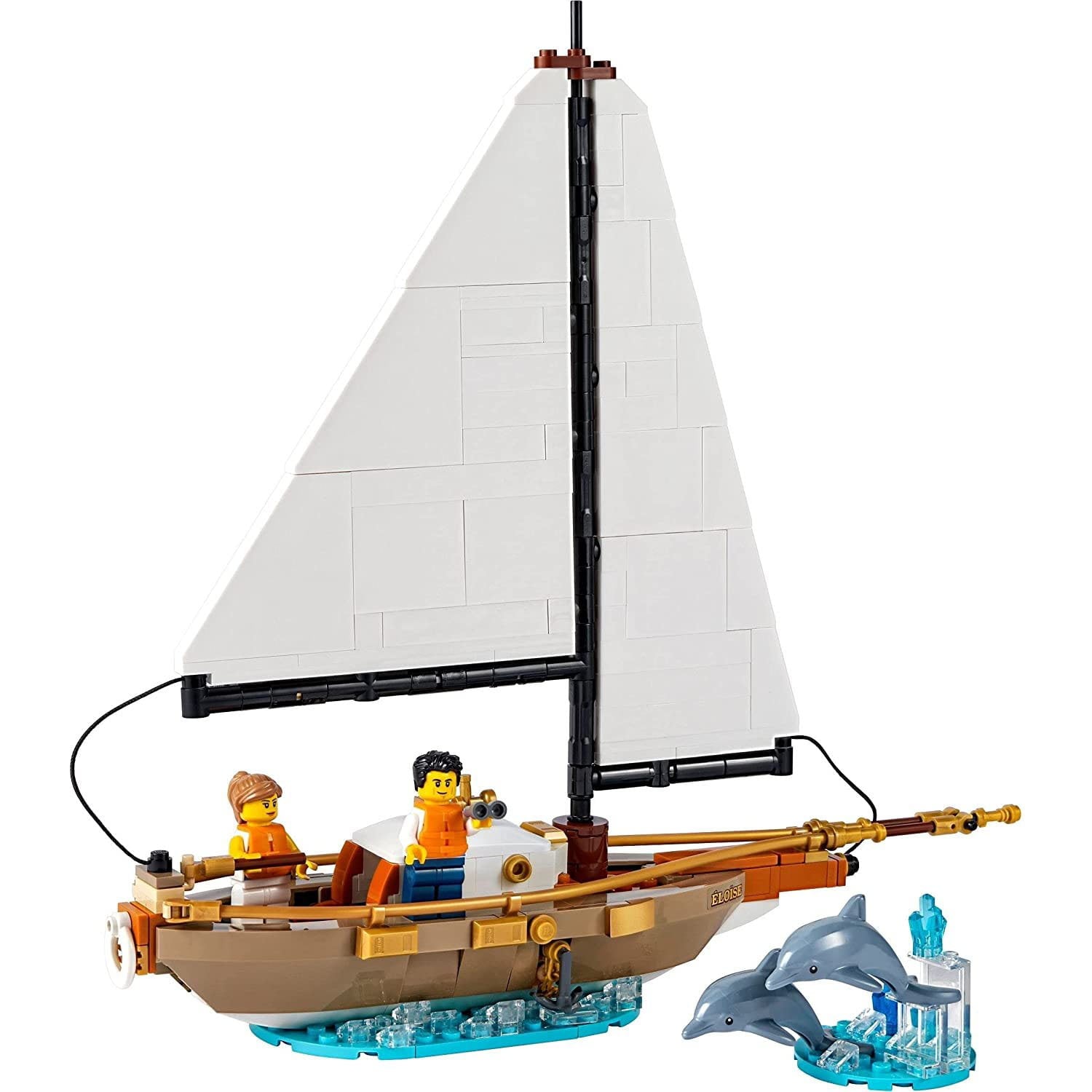 LEGO Ideas Sailboat Adventure 330 Piece Building Set 40487
