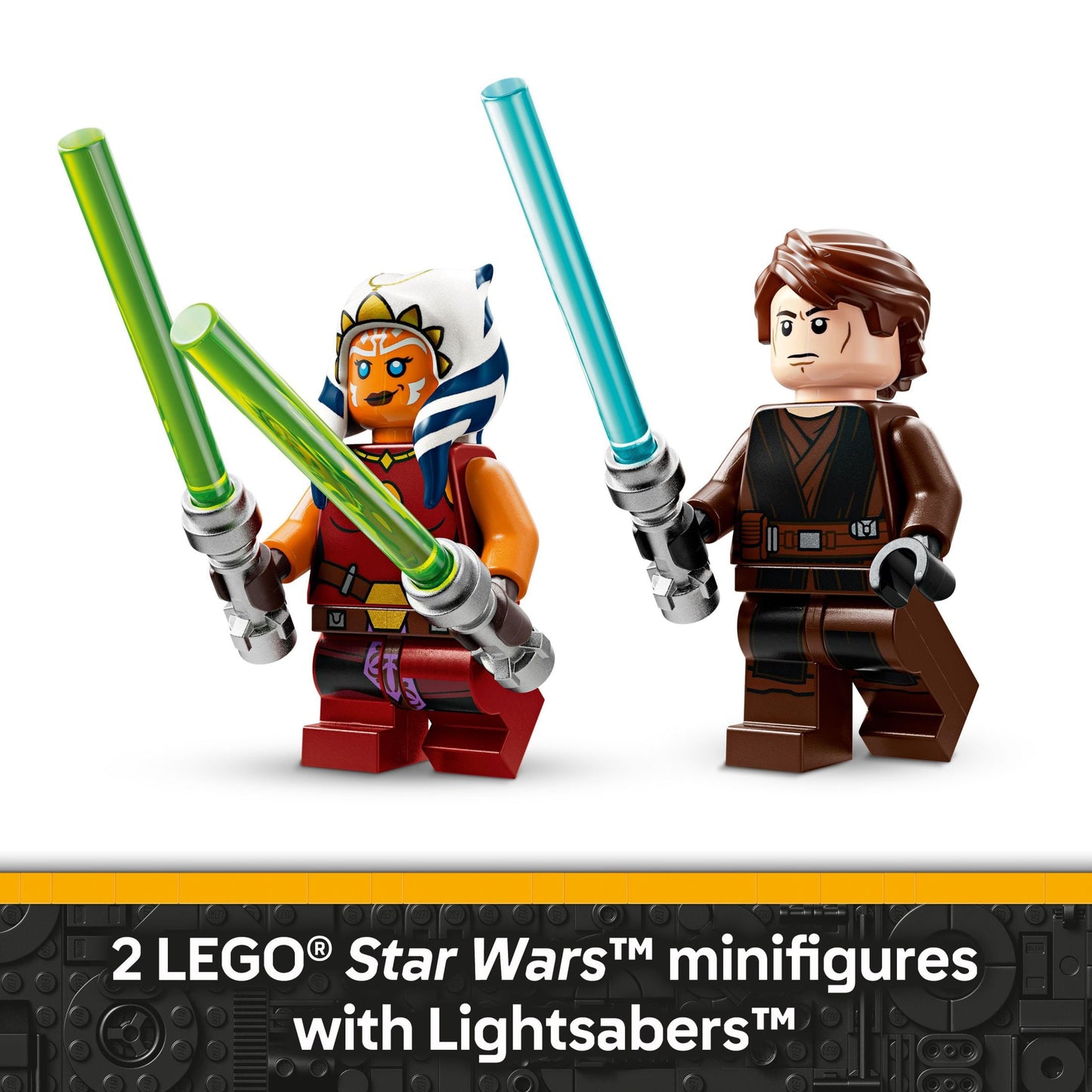 LEGO Star Wars: The Clone Wars Ahsoka's Jedi Interceptor Spaceship Building Toy - Kids Star