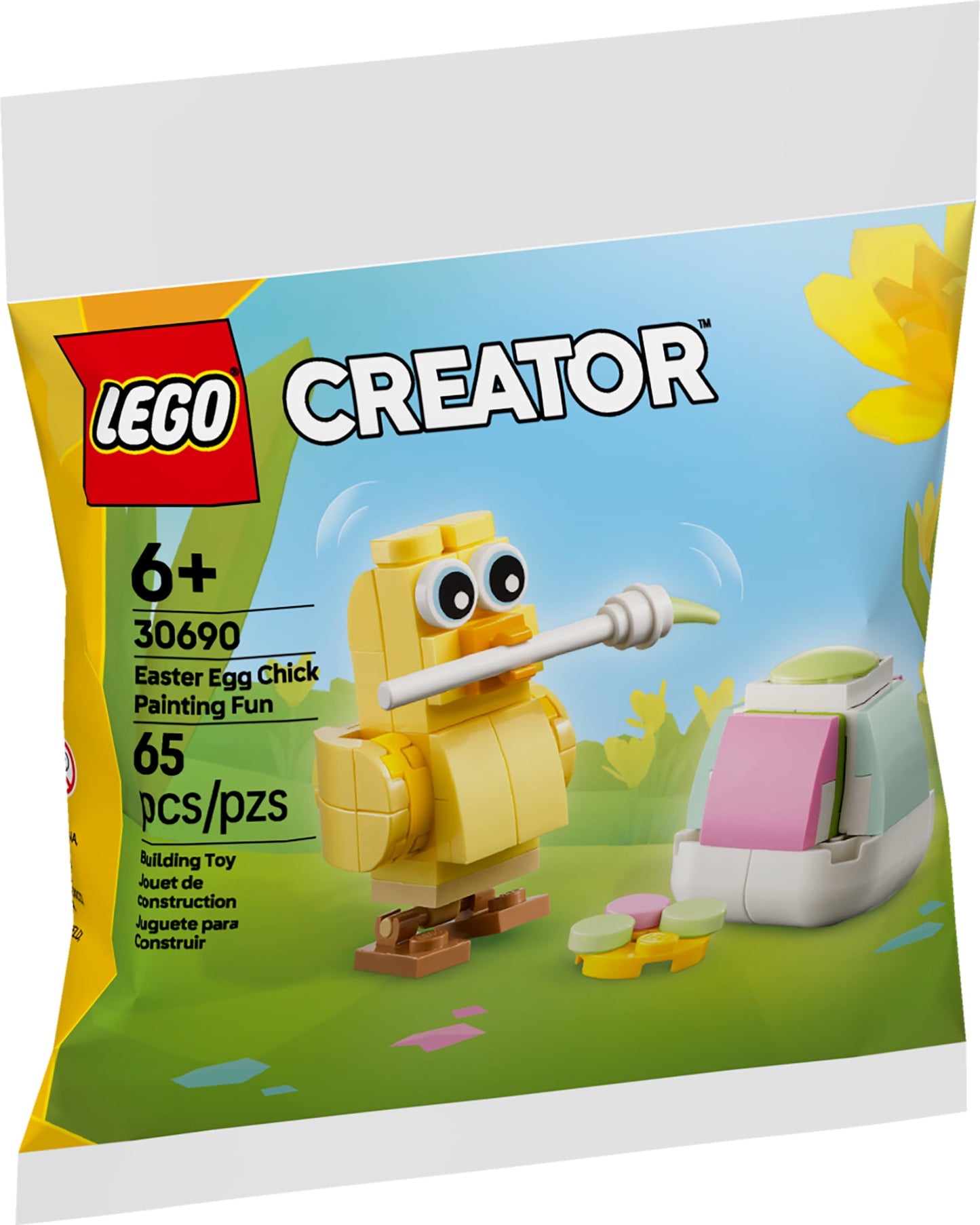 LEGO Creator Easter Egg Chick Painting Fun - Building Kit with Chick and Egg - Great Easter