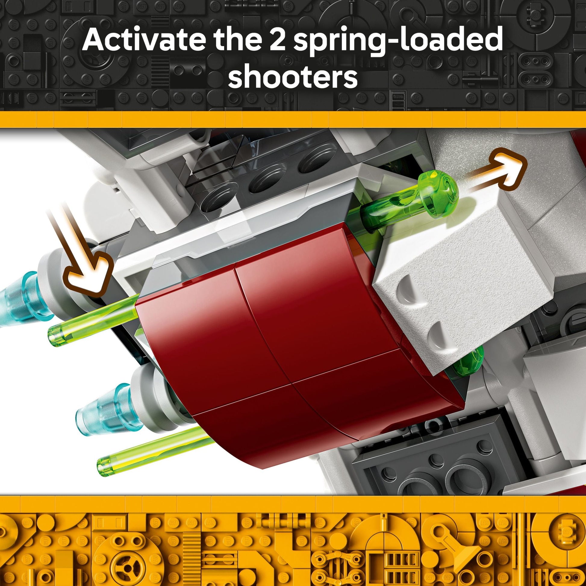 LEGO Star Wars: The Clone Wars Ahsoka's Jedi Interceptor Spaceship Building Toy - Kids Star