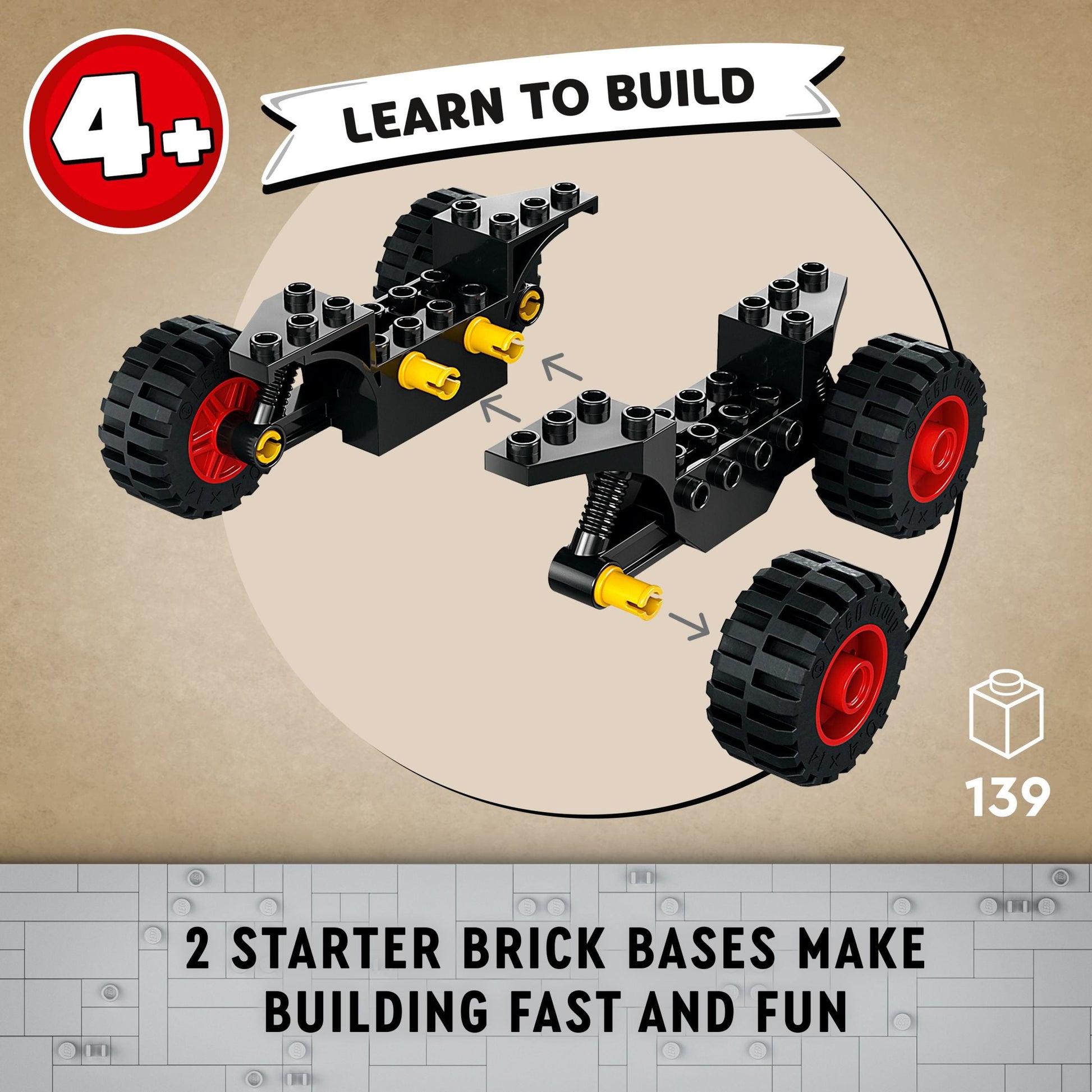 LEGO Jurassic World Baby Dinosaur Rescue Center, Building Set for Kids with a Toy Car and 5