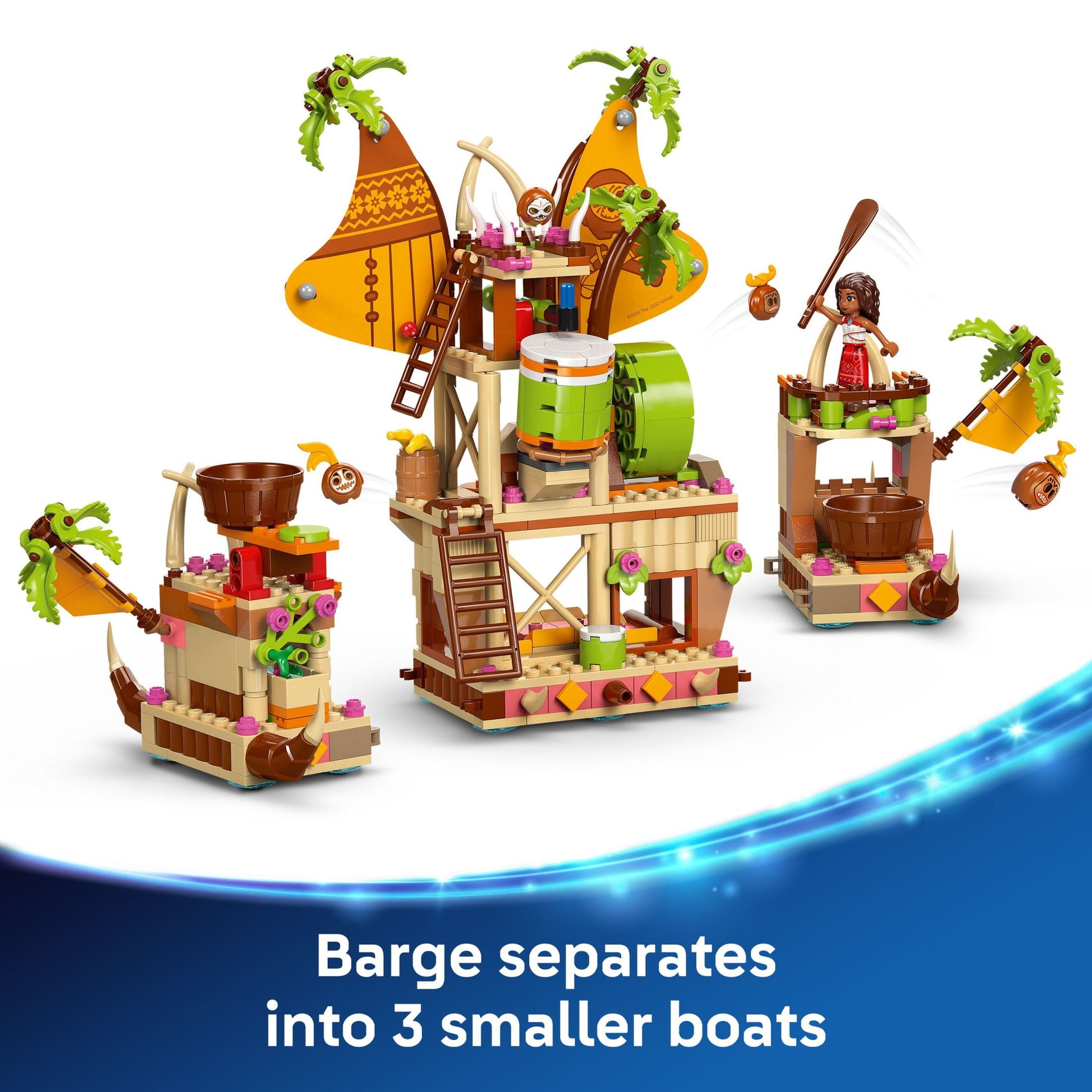 LEGO Disney Moana 2 Kakamora Barge Kids Toy