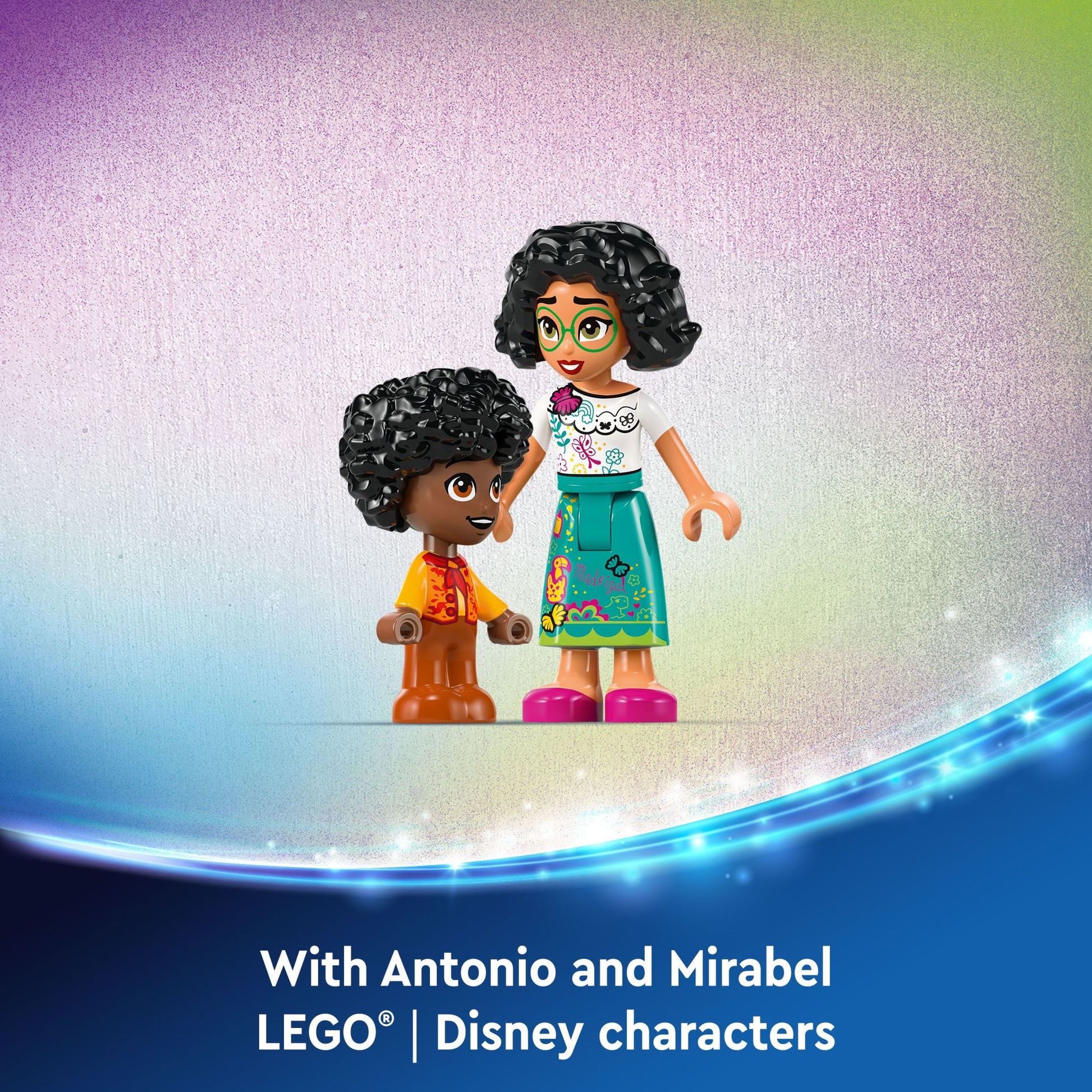 LEGO Disney Encanto Antonio’s Animal Sanctuary, Building Toy for Kids with Mirabel Character,