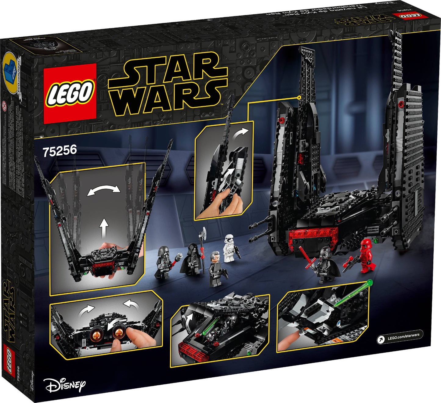 LEGO Star Wars: The Rise of Skywalker Kylo Ren's Shuttle 75256