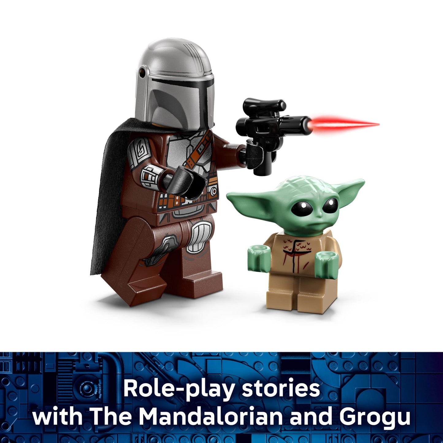 LEGO Star Wars The Mandalorian & Grogu's Speeder Bike - Building Toy for Boys & Girls, Ages 6+