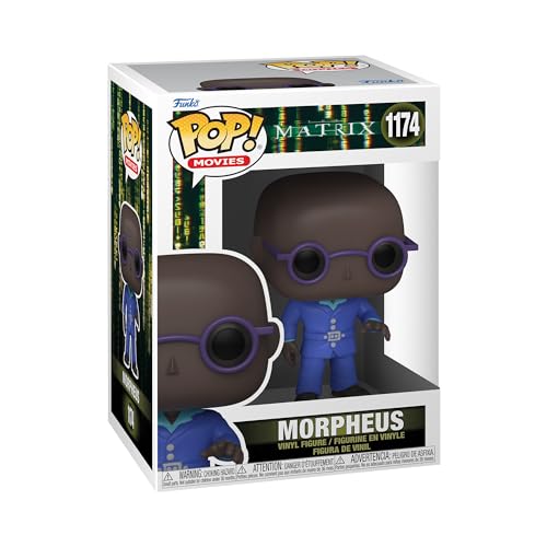 Funko POP Movies: The Matrix Resurrections - Morpheus, Multicolor, 3.75 inches, (59255)