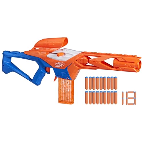 Nerf N Series Pinpoint Dart Blaster, 18 N1 Darts Compatible Only with Nerf N Series Blasters, 10-Dart Clip, Nerf Blaster Gifts for Kids
