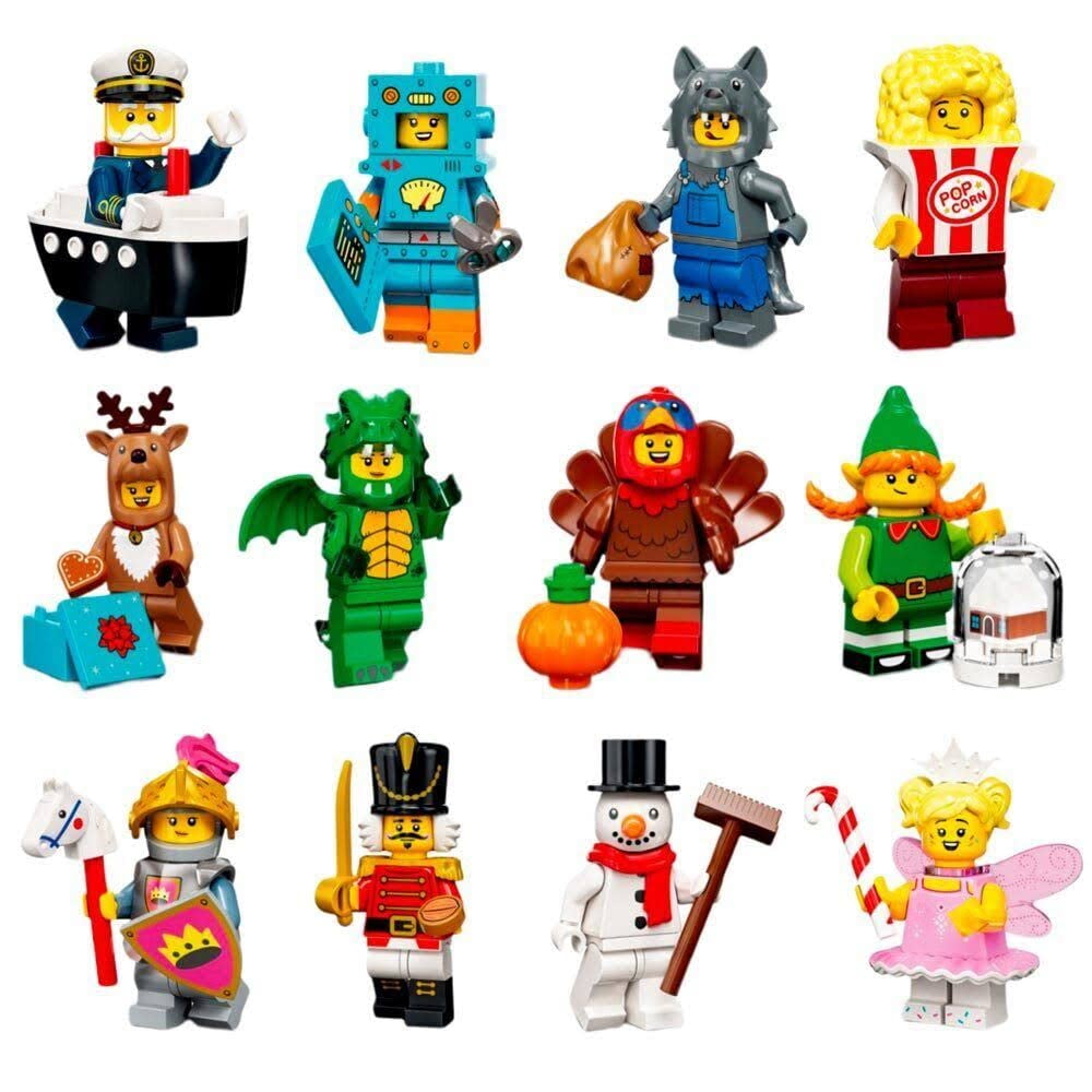 LEGO 71034 Minifigures Series 23, 1 of 12 Figurines, Including The Candy Fairy, Cardboard