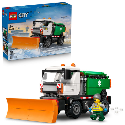 LEGO City Snowplow Truck Building Toy for Kids