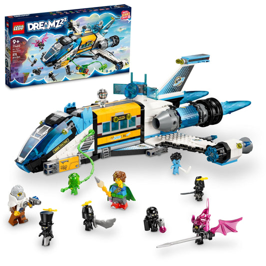LEGO DREAMZzz Mr. Oz’s Spacebus 71460 Building Set, Spaceship Toy for Kids, Space Shuttle