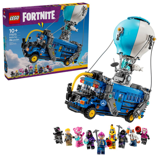LEGO Fortnite Battle Bus - Collectible Fortnite Toy for Kids, Boys and Girls, Ages 10+