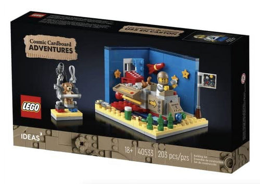 LEGO Ideas Cosmic Cardboard Adventures 203 Piece Building Set 40533