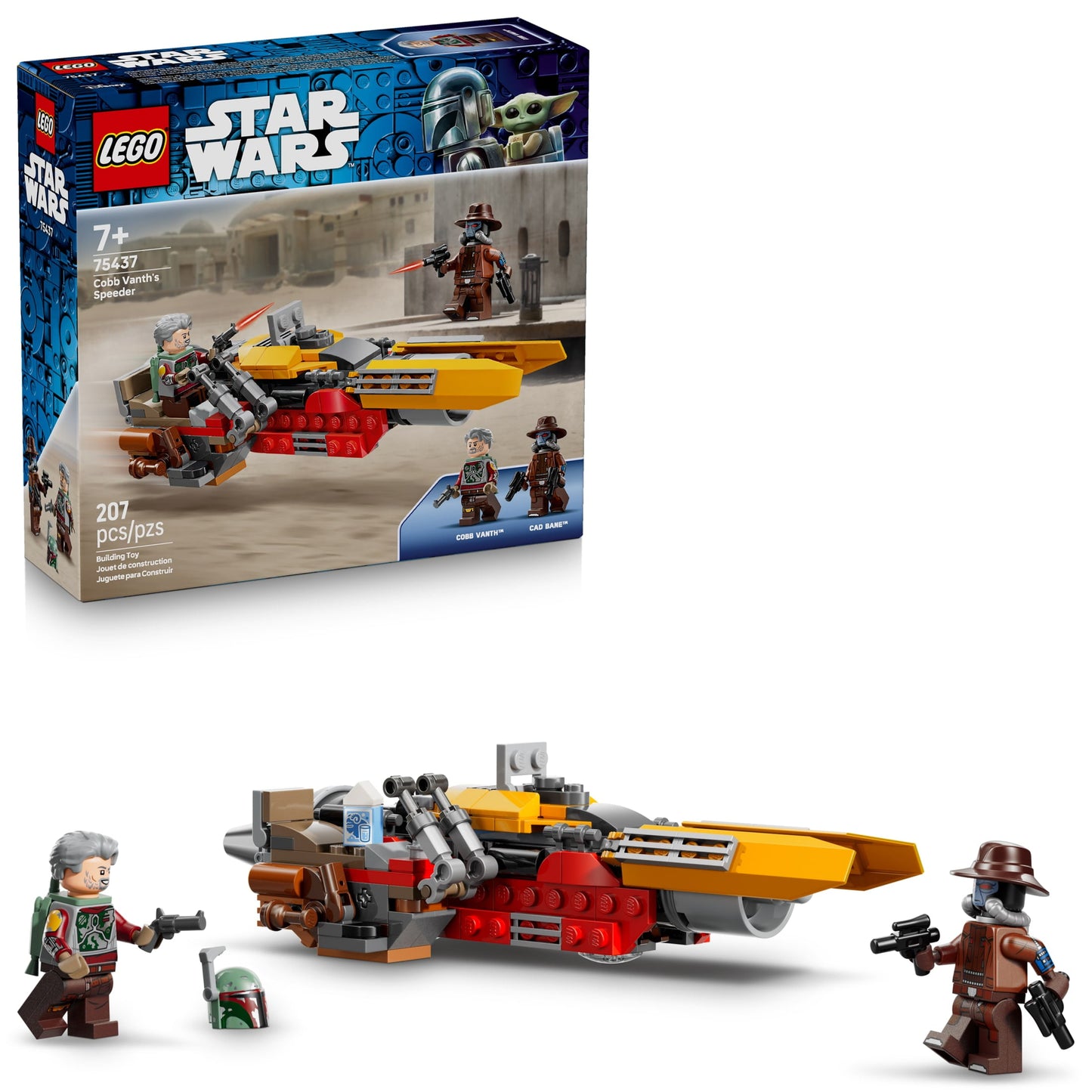 LEGO Star Wars Cobb Vanth’s Speeder Building Toy for Boys & Girls