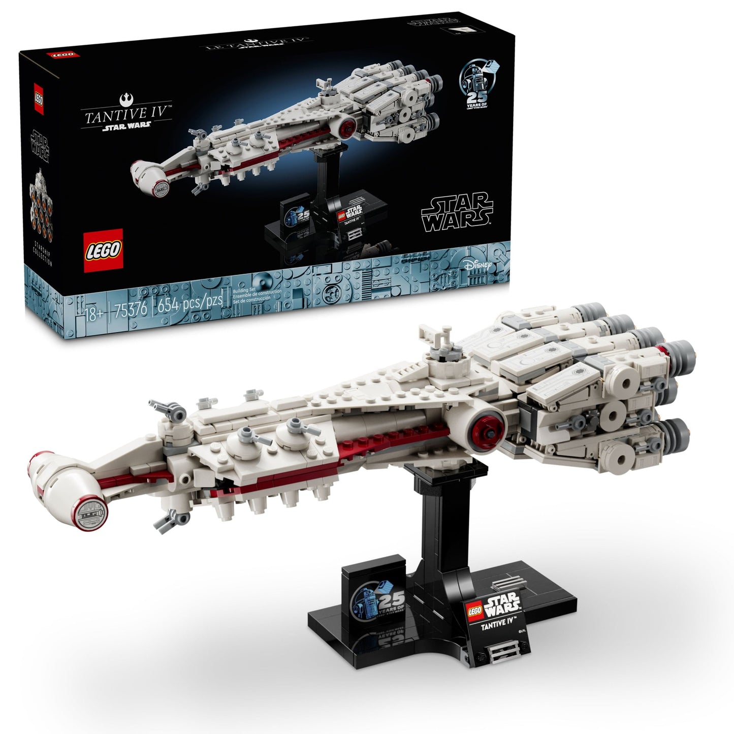 LEGO Star Wars: A New Hope Tantive IV Building Set for Adults - Birthday Gift Idea -