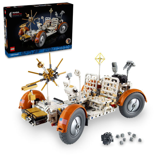 LEGO Technic NASA Apollo Lunar Roving Vehicle – LRV, Space Rover NASA Model for Adults,