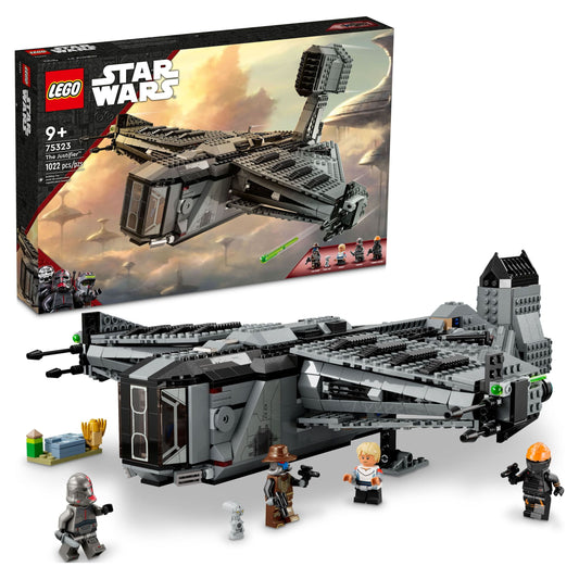 LEGO Star Wars The Justifier 75323, Buildable Star Wars Toy Starship with Cad Bane Minifigure