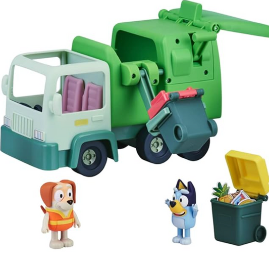 Garbage Truck - 2.5" Bluey and Bin Man