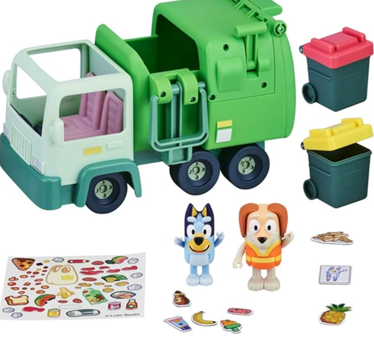 Garbage Truck - 2.5" Bluey and Bin Man