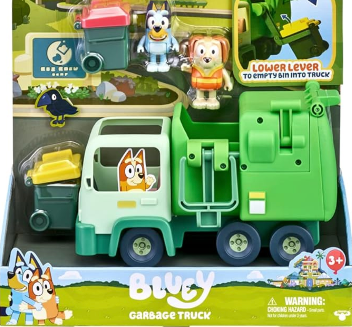 Garbage Truck - 2.5" Bluey and Bin Man