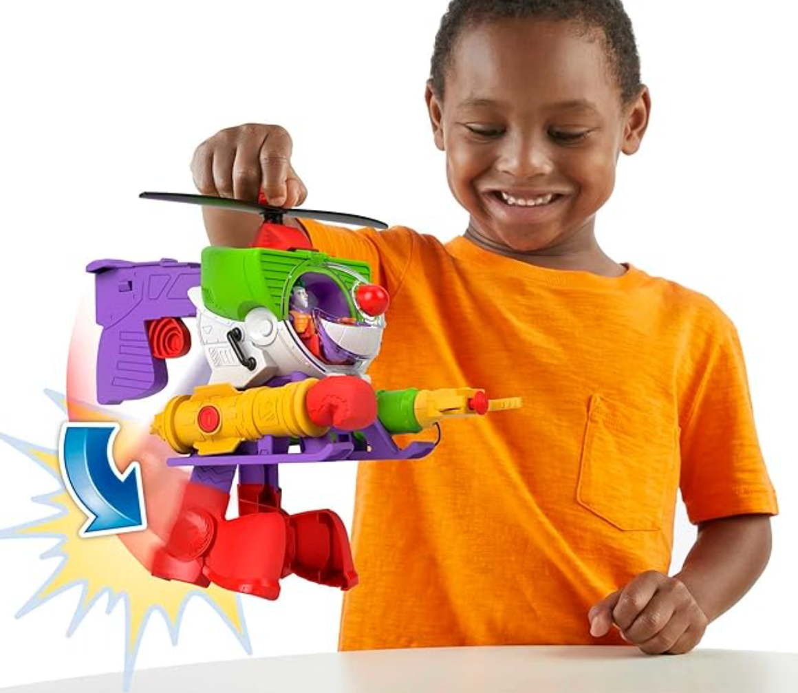 Fisher-Price Imaginext DC Super Friends Joker Helicopter Robot