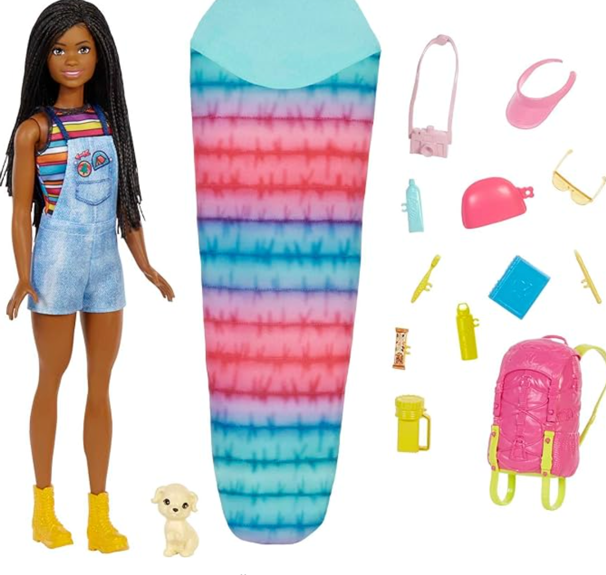 Barbie Doll & Accessories, It Takes Two Camping Playset with Brooklyn