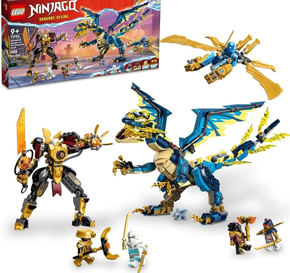 LEGO NINJAGO Elemental Dragon vs. The Empress Mech 71796