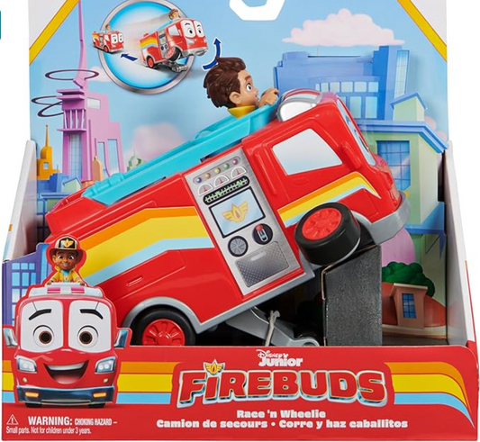 Disney Junior Firebuds, Bo and Flash Fire Engine