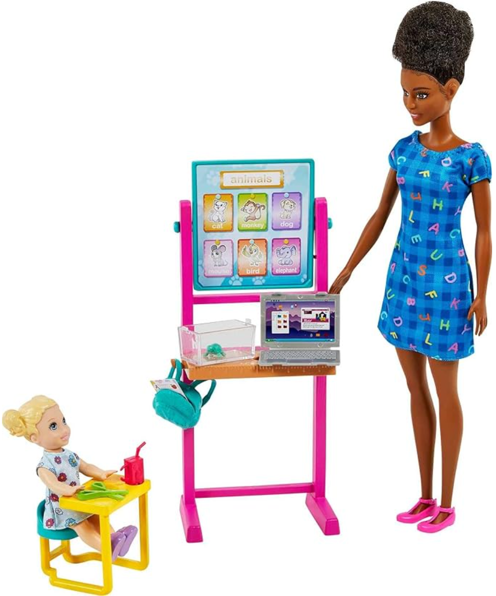 Barbie Teacher Playset - Brown Hair