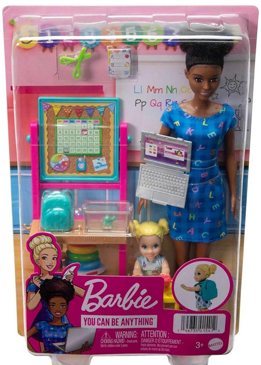 Barbie Teacher Playset - Brown Hair