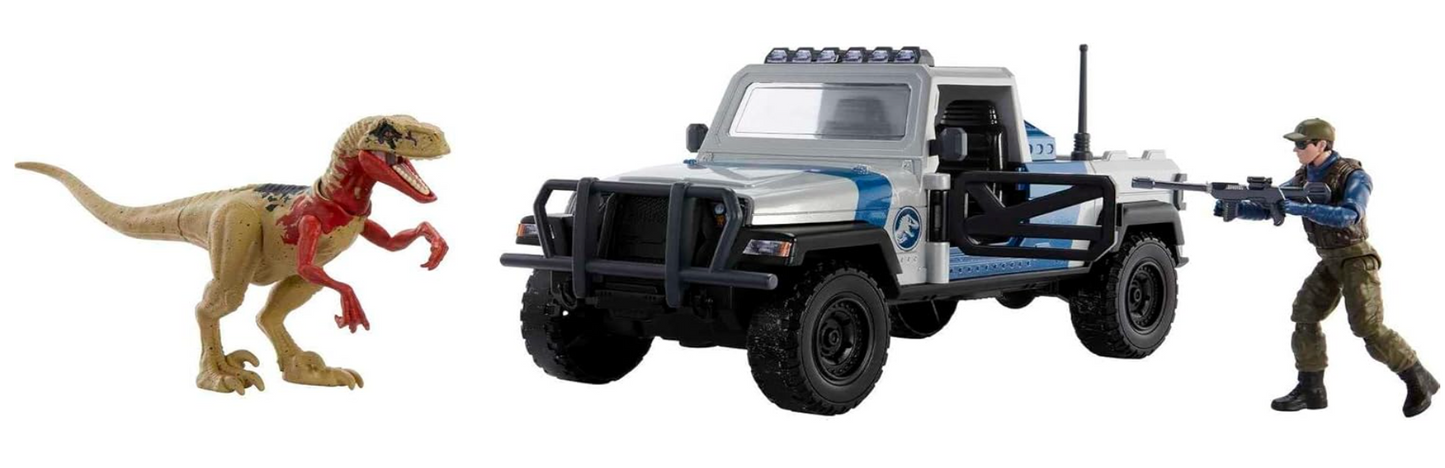 Jurassic World Search 'n Smash Truck Set - Mattel